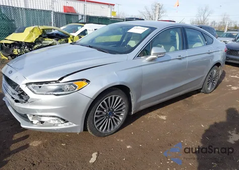 2018 Ford Fusion Titanium from USA, damaged, VIN 3FA6P0D99JR268793